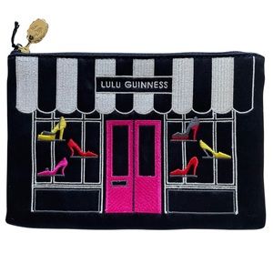 LULU GUINNESS TOP ZIP POUCH